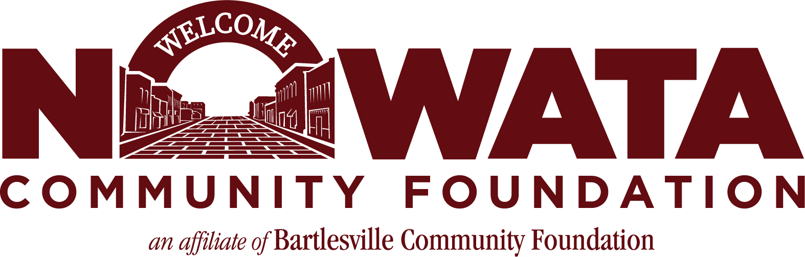 Nowata Community Foundation Logo_Maroon_with tag